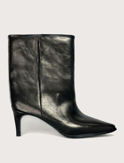 FLATY Siyah XL Geniş Kalıp BOOTIE